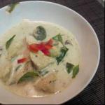 Thai Green Curry with Chicken Dinner