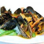 Thai Mussels in Curry Sauce Dessert