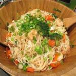 Thai Thai Shrimp Pasta Salad with Appetizer