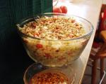 Thai Thai Flavored Coleslaw Salad Appetizer