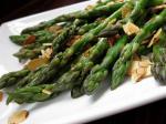 American Fresh Asparagus with Buttered Almonds Appetizer