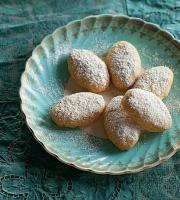 Cyprian Lokoumia Parayemista- Nut-filled Semolina Cookies Dessert