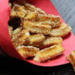 Mexican Frills or Churros in the Vanilla Dessert