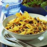 American Gold Yellow Penne with Goat Cheese Appetizer