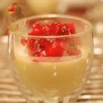 Canadian Panna Cotta in White Chocolate and Cardamom Dessert