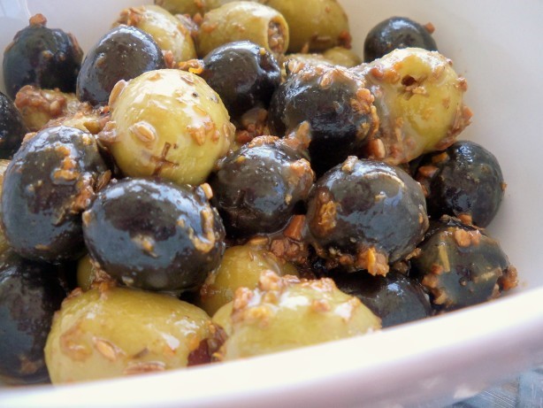 French Provencal Olives Appetizer