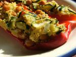 American Couscous and Feta Stuffed Bell Peppers Appetizer