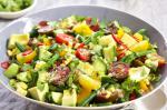 British Fresh Summer Vegetable Salad Recipe Appetizer
