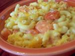 British Baked Macaroni and Cheese With Tomatoes Dinner