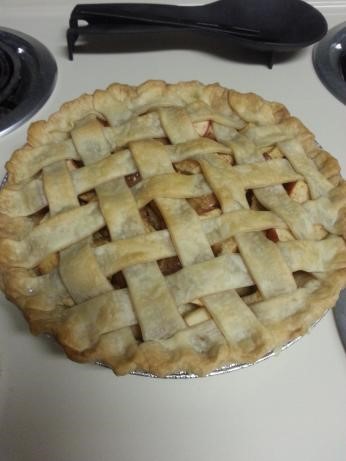 American Latticecrust Apple Pie Dessert