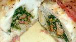 American Chicken Breast Stuffed with Spinach Blue Cheese and Bacon Recipe Dinner