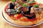 American Mini Roastvegetable Pizzas Recipe Appetizer
