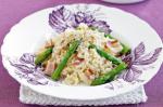 American Pancetta And Asparagus Risotto Recipe Appetizer