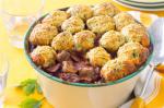 American Slowcooked Beef With Parmesan and Herb Dumplings Recipe Appetizer