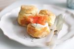 American Sour Cream Scones With Smoked Salmon Recipe Appetizer
