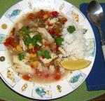 American Hot and Spicy Fish Soup Dinner