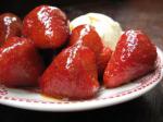 American Cinnamon Glazed Strawberries Dessert