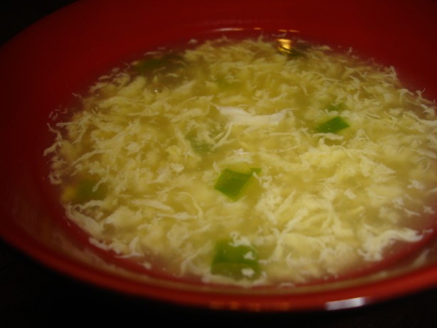 American Egg Drop Soup restaurant Style Dinner