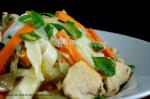 Thai Rice Noodles With Chicken Appetizer