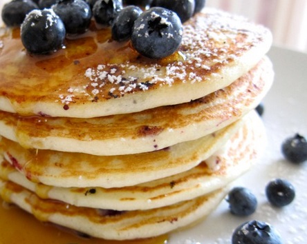 Canadian Blueberry Pancakes 2 Breakfast