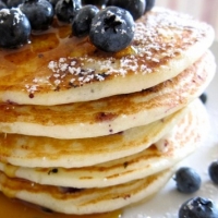 Canadian Blueberry Pancakes 2 Breakfast