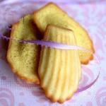 American Madeleines and Vanilla and Lemon Dessert