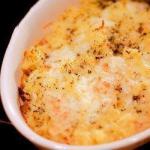 American Potato Gratin with Salmon Appetizer