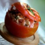 American Tomatoes Stuffed Mushrooms and Cheese Appetizer