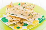 American Grilled Garlic Chive And Seasalt Flatbreads Recipe Dinner