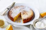 American Torta Caprese Al Limone Recipe Dessert