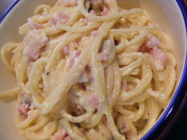 Italian Ham Carbonara 1 Appetizer