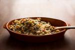 Turkish Basmati Rice Pilaf With Cauliflower Carrots and Peas Recipe Appetizer