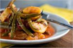 Turkish Greek Stewed Green Beans and Yellow Squash With Tomatoes Recipe Appetizer