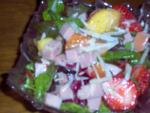 Turkish Ham and Fruit Salad 1 Appetizer