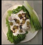 Turkish Cottage Cheese and Olive Turkey Wrap Appetizer
