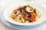 American Penne With Braised Lamb Recipe Appetizer
