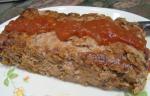 American Easy Meatloaf With Shredded Wheat Appetizer
