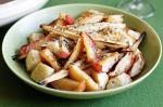 American Roast Apple Parsnip And Celeriac With Rosemary Salt Recipe Dinner
