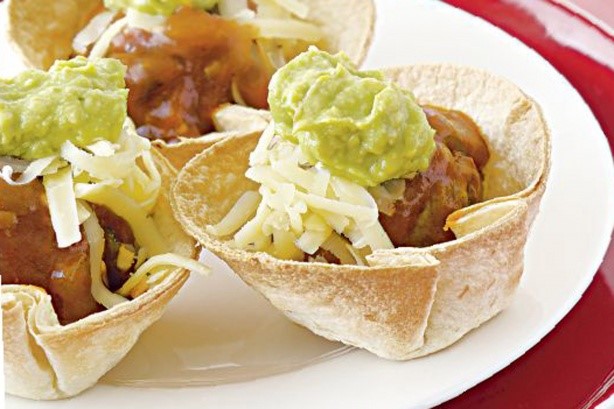 Mexican Mexican Meatball Cups Recipe Appetizer