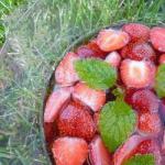 Canadian Strawberry Bowl Without Sugar Appetizer
