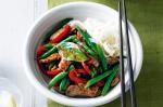 Thai Sweet Chilli and Soy Beef Stirfry With Rice Noodles Recipe Appetizer