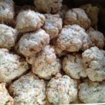 American Oatmeal Cookies with Coconut Appetizer