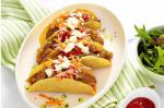 American Beef And Chorizo Tacos Recipe Appetizer