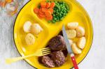 American Oldfashioned Beef Rissoles Recipe Appetizer