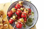 American Tomato Mushroom And Pancetta Skewers Recipe Appetizer