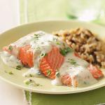 Canadian Salmon with Tarragon Sauce Appetizer