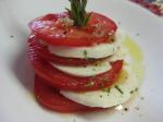 American Mozzarella  Tomato Stacks With Rosemary Dinner