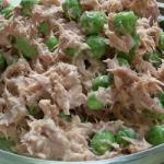 British Tuna Fish Pea Salad Recipe Appetizer