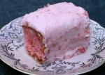 American Strawberry Cake With Frosting Dessert