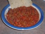 American Best Ever Homemade Chili Dinner